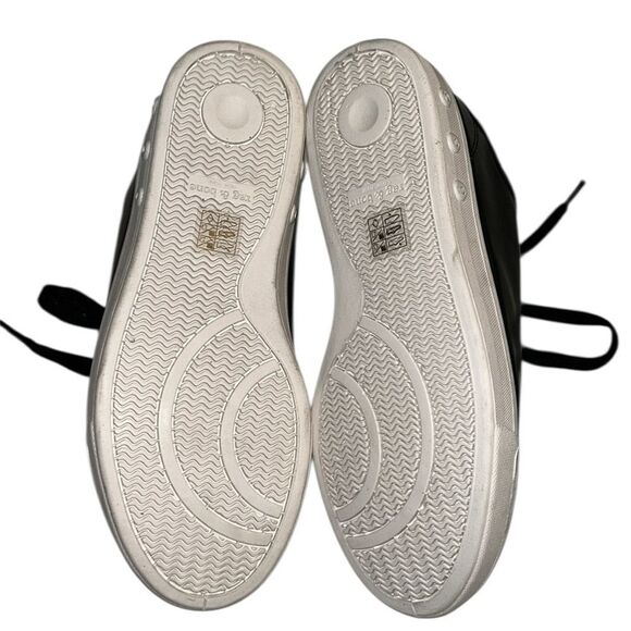 Rag & Bone Black & White Leather Lace Up Sneaker(Size 37) - Picture 3 of 10